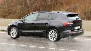 New 2021 Skoda Enyaq electric SUV spied for first time 